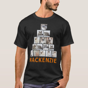 Camiseta Foto y nombre de personalizado universitario perso