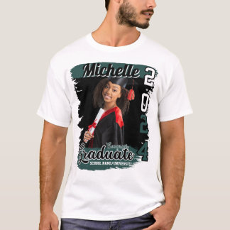 Camiseta Foto y nombre del Personalizado familiar de gradua