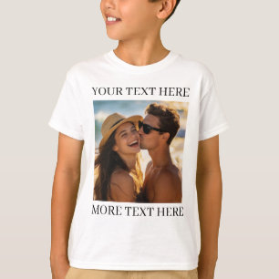 Camiseta Foto y Texto