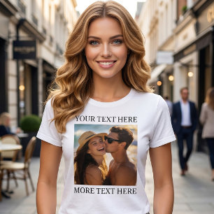 Camiseta Foto y Texto