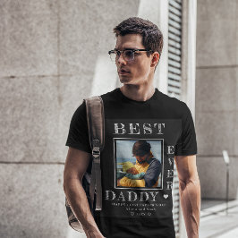 Camiseta Foto y texto del personalizado del Día de los Prim