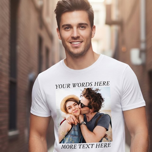 Camiseta Foto y Texto Personalizados (Subido por el creador)