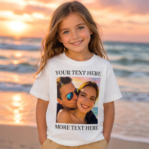Camiseta Foto y Texto Personalizados