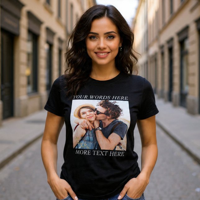 Camiseta Foto y Texto Personalizados (Subido por el creador)