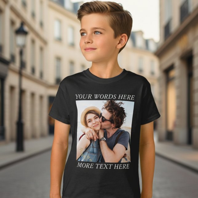 Camiseta Foto y Texto Personalizados (Subido por el creador)