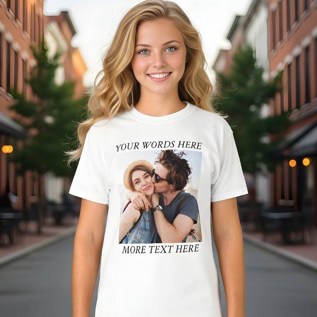 Camiseta Foto y Texto Personalizados (Subido por el creador)
