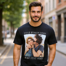 Camiseta Foto y Texto Personalizados
