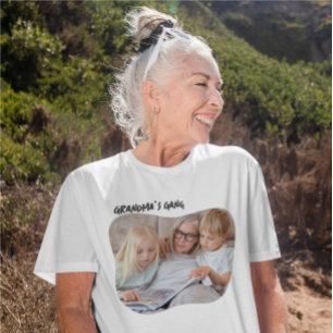 Camiseta Foto y texto personalizados