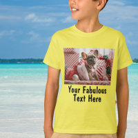 Foto y texto personalizados amarillo y neutros des
