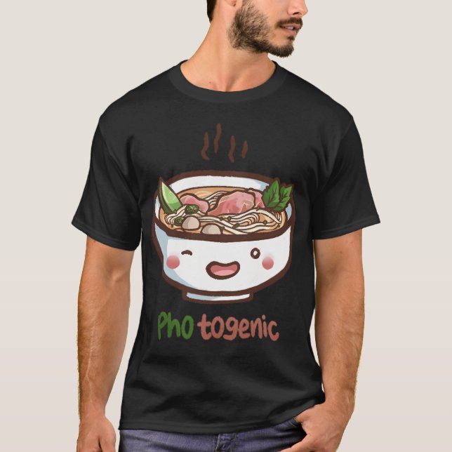 Camiseta Fotogénico (Anverso)