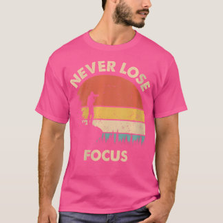 Camiseta Fotógrafa Cámara Nunca Pierde el Enfoque Fotografí