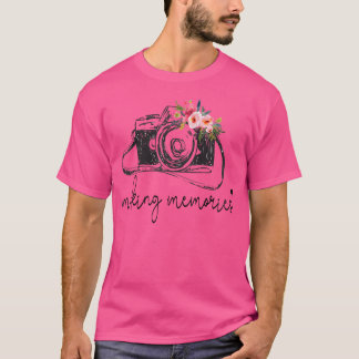 Camiseta Fotógrafa de Mujeres Creando Recuerdos Amor Fotogr