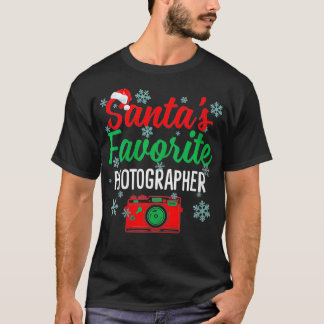 Camiseta Fotógrafa favorita de Santas Fantasmas Funny Chris