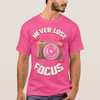 Camiseta Fotógrafa Mujer Cámara Fotografía