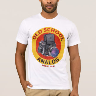 Camiseta Fotografía analógica de la vieja escuela
