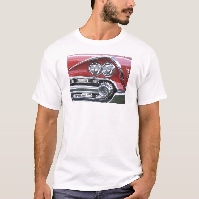 Camiseta Fotografía clásica de la parrilla del coche de (Anverso)