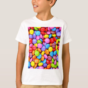 Camiseta Fotografía colorida de los caramelos