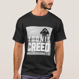 Camiseta Fotografía De Adonis Creed La Black And White