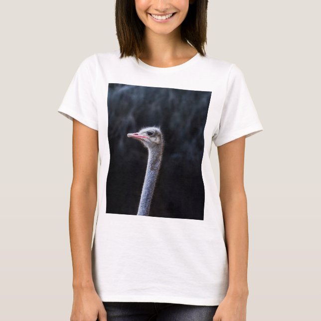 Camiseta Fotografía de avestruz (Anverso)