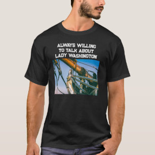 Camiseta Fotografía de cabeza de pluma de barco alto náutic