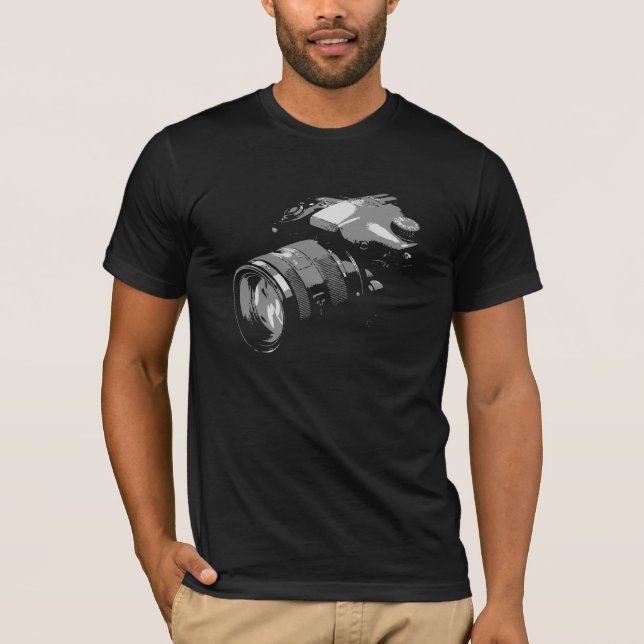 Camiseta Fotografía de cámara fotográfica (Anverso)