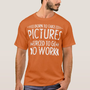 Camiseta Fotografía de cámara Hombres Fotógrafa de Cámara