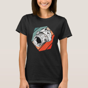 Camiseta Fotografía De Cámara Retro Foto Para Fotógrafo 1