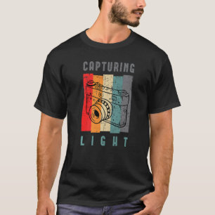 Camiseta Fotografía de cámara retro vintage con luz P