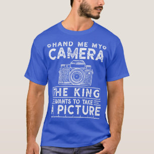 Camiseta Fotografía de Camera King