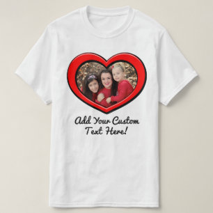 Camiseta Fotografía de color Personalizado de amor de marc