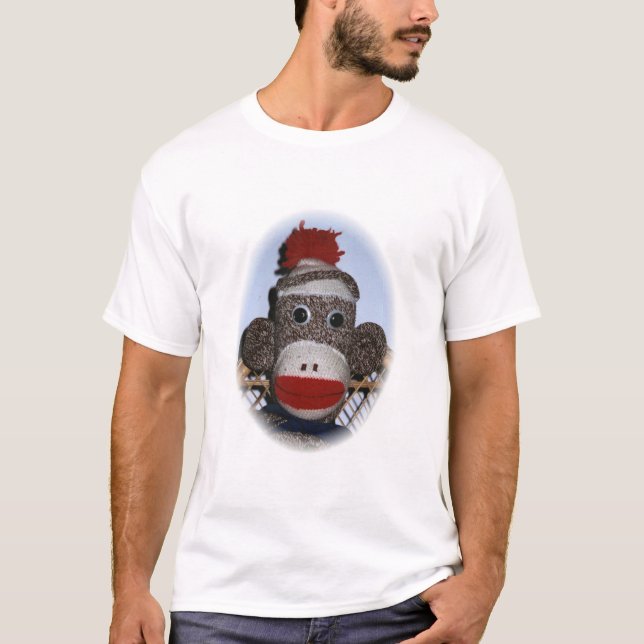 Camiseta Fotografía de detenido del mono, chica (Anverso)