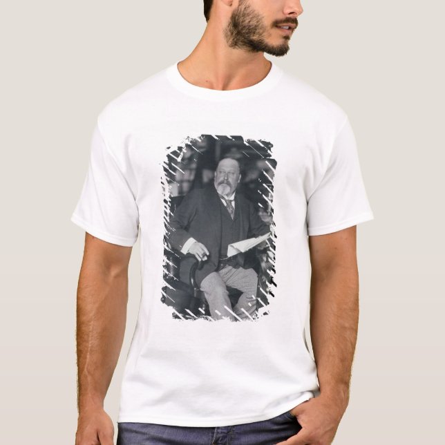 Camiseta Fotografía de Edward VII (1841-1910) (b/w) (Anverso)