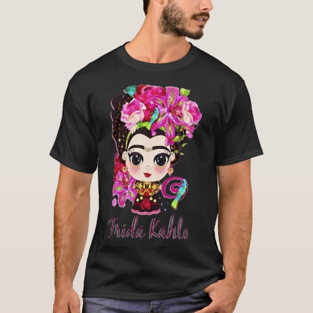 Camiseta Fotografía de época Frida Kahlo Shirt Target Day G (Anverso)