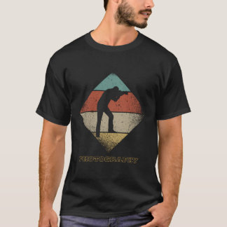 Camiseta Fotografía De Estilo Retro De Los Años 1960-1970