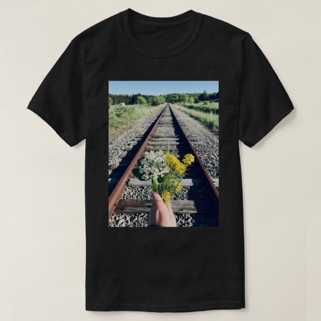 Camiseta Fotografía de Flor Ferroviaria (Diseño del anverso)