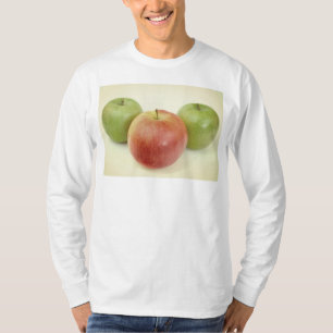 Camiseta Fotografía de fruta de manzanas
