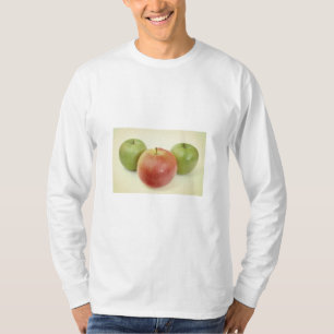 Camiseta Fotografía de fruta de manzanas