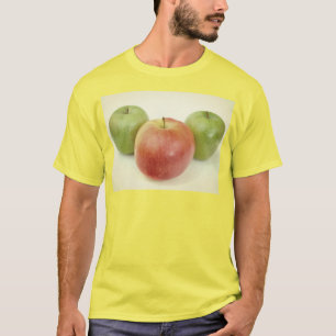Camiseta Fotografía de fruta de manzanas