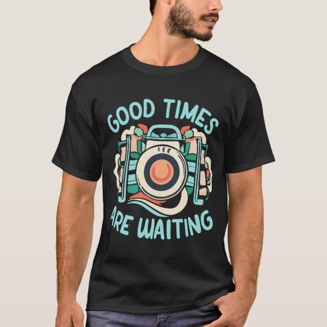 Camiseta Fotografía de Good Time (Anverso)