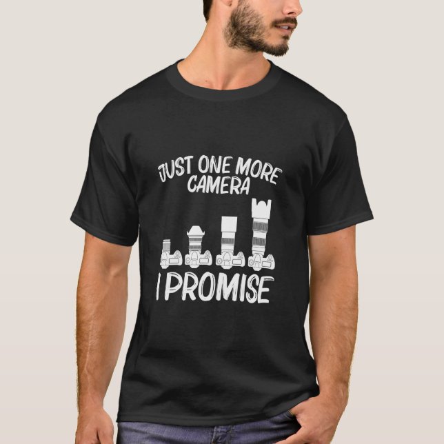 Camiseta Fotografía De Guay Para Hombres Fotógrafa Videog (Anverso)