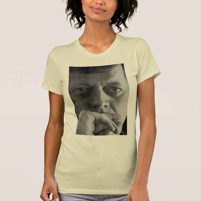 Camiseta Fotografía de John F. Kennedy (Anverso)