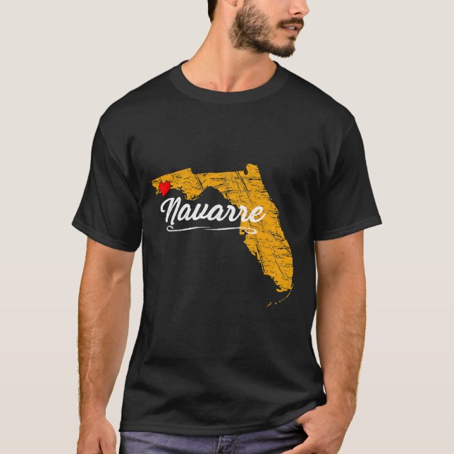 Camiseta Fotografía de la ciudad de NAVARRE FLORIDA Merch  (Anverso)