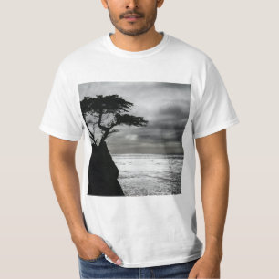 Camiseta Fotografía de la naturaleza blanco y negro