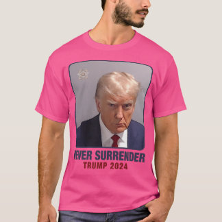 Camiseta Fotografía de la policía de Donald Trump, no culpa