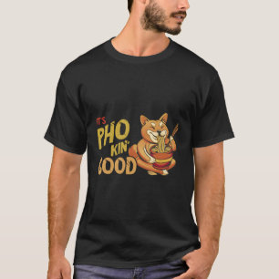 Camiseta Fotografía de la sopa de fideos Pho Bowl Pho Noodl