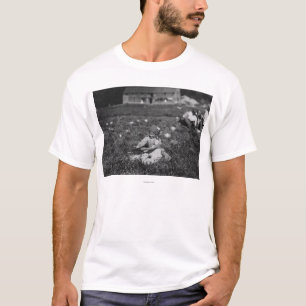 Camiseta Fotografía de los arándanos de la cosecha de la