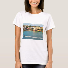 Camiseta Fotografía de Nassau Bahamas, barca, ranas senoras