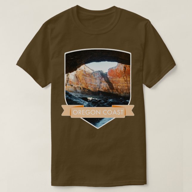 Camiseta Fotografía de Oregon Coast CaveTravel en Papúa Nue (Diseño del anverso)