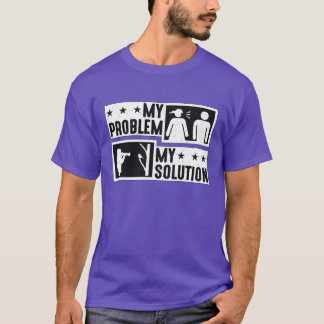 Camiseta Fotografía de pájaro Mi problema mi pictograma pap
