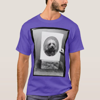 Camiseta Fotografía de perro de época
